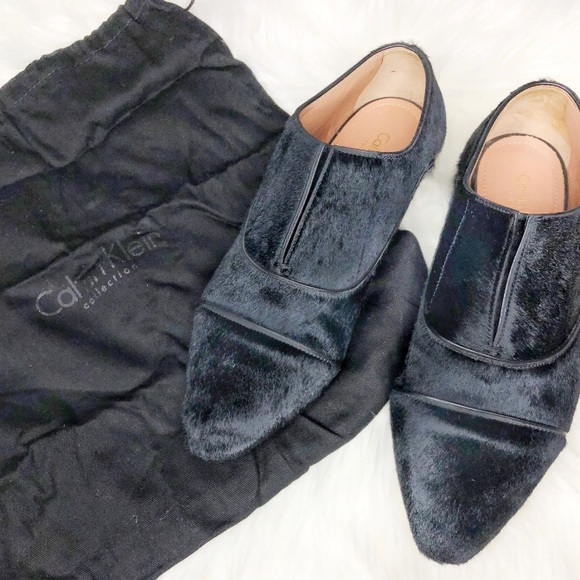 Calvin Klein Collection Shoes - Calvin Klein Collection Remi No Lace Flat Oxfords